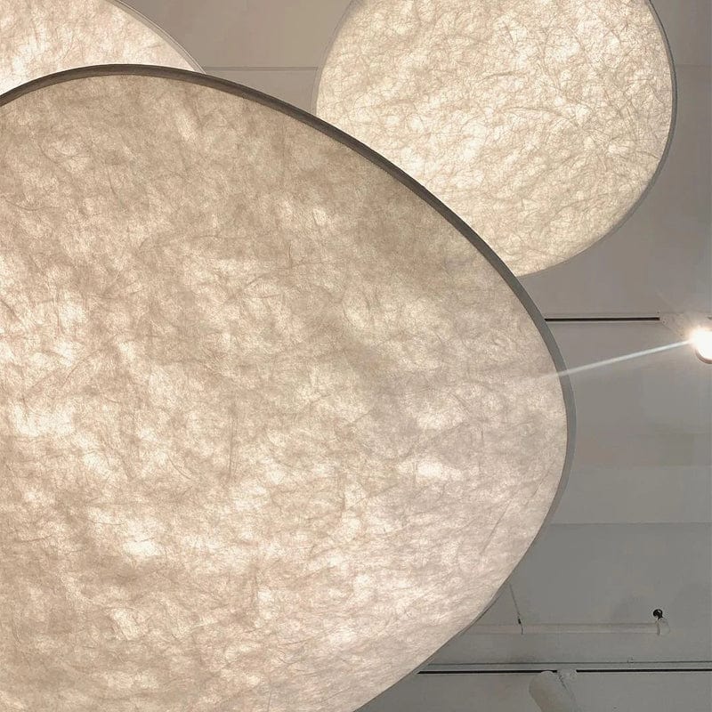 Lampa sufitowa w stylu japońskim