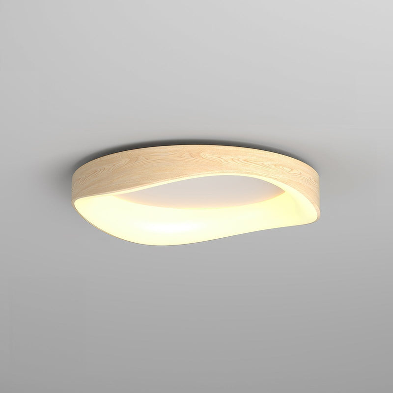 Lampa sufitowa Nordic Artistic o fakturze drewna