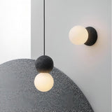 Cementowa misa lampy Origo