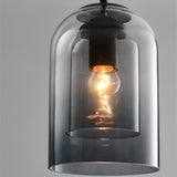Lampy wiszące Mica Mid-Century z podwójnym szkłem