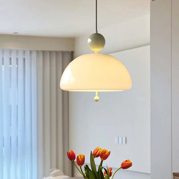 Średniowieczna francuska lampa wisząca retro