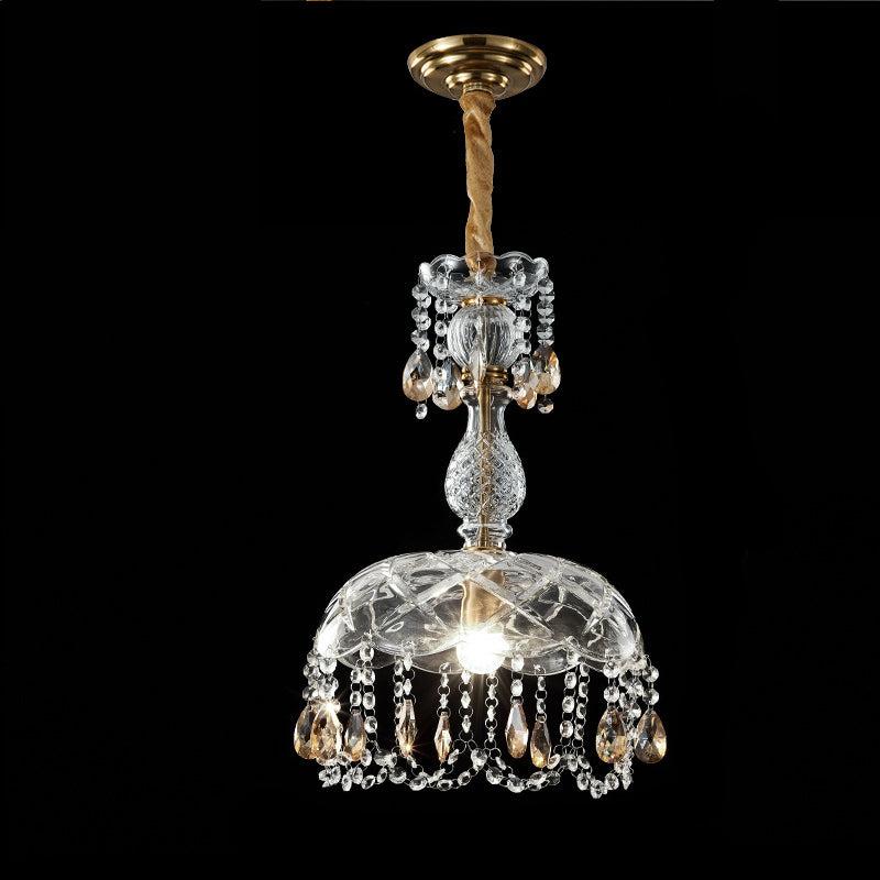 Luksusowy kryształowy żyrandol, designerska lampa wisząca