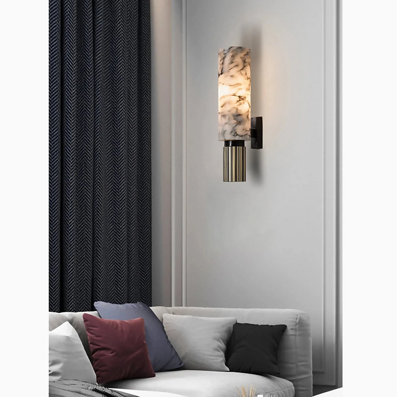 Lampa ścienna Marmeren