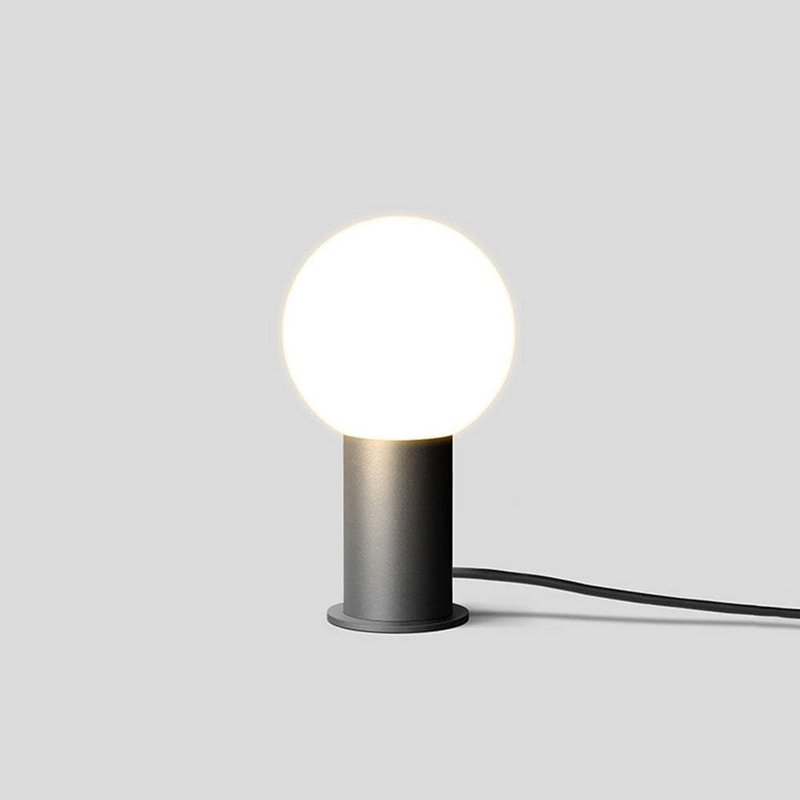 Pena nowoczesna lampa zewnętrzna LED metalowa czarna ogrodowa zewnętrzna