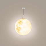 Elif Nowoczesna lampa zewnętrzna LED lampa wisząca złoty metalowy hol z żywicy na zewnątrz