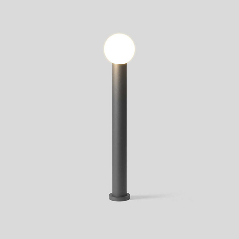 Pena nowoczesna lampa zewnętrzna LED metalowa czarna ogrodowa zewnętrzna