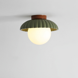 Żelazna lampa sufitowa do korytarza