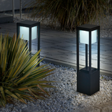 Zewnętrzna lampa solarna Nimbus Cube 60 cm