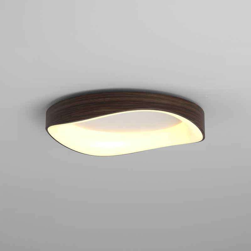 Lampa sufitowa Nordic Artistic o fakturze drewna