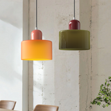 Bauhaus kreativ taklampa i Glas