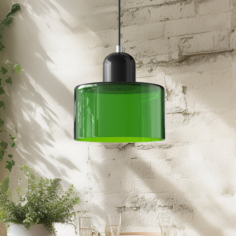 Bauhaus kreativ taklampa i Glas