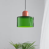 Bauhaus kreativ taklampa i Glas