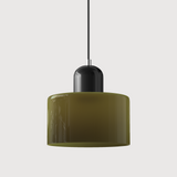 Bauhaus kreativ taklampa i Glas