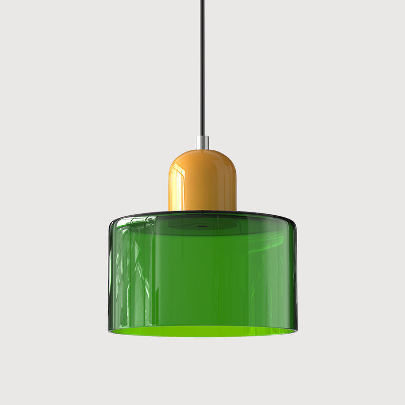 Bauhaus kreativ taklampa i Glas